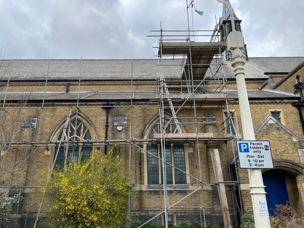 scaffolding for churches